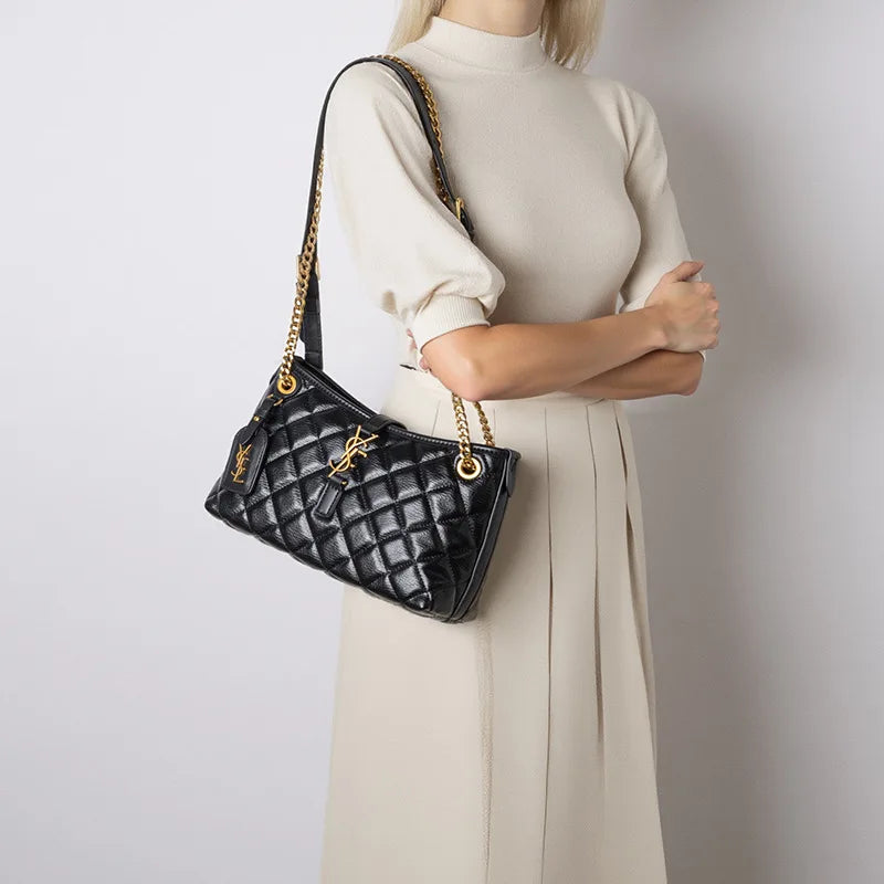 Women's bag niche new shoulder bag high-end messenger bag temperament versatile underarm bag fashion commuter handbag