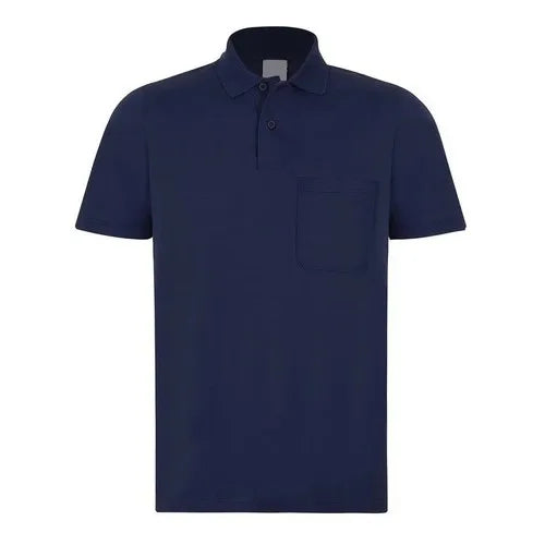 Kit 5 Camisas Polo, Com Bolso Básico Top Qualidade