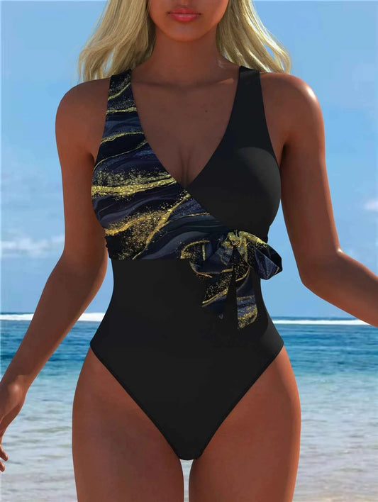 Women's Swimwear Swimming Suit Beach Outfits Summer Beach Festival Vacation Travel Sexy Luxury Modern One Piece Bodysuits