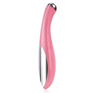 Caneta elétrica para massagem ocular, pequena e portátil, para cuidados com os olhos e beleza, com bateria seca, leve e portátil