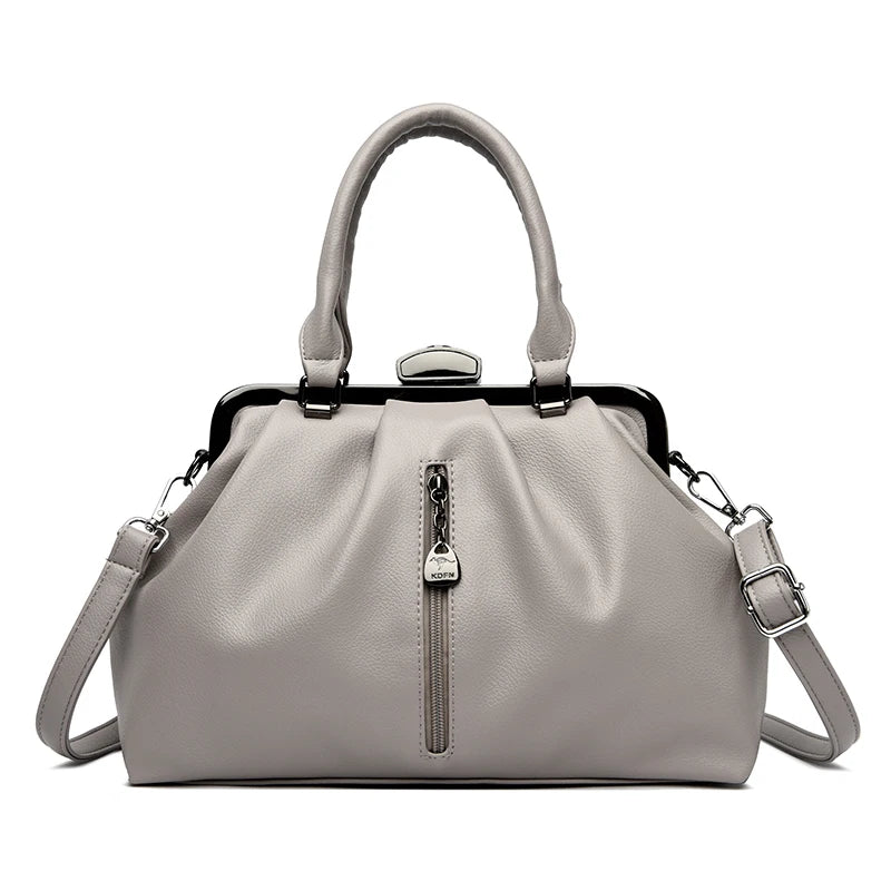 Brand Luxury Handbags Women Bags Designer Real Leather Handbag Leisure Crossbody Bags for Women New Lady Shoulder Bag Tote Bolsa
