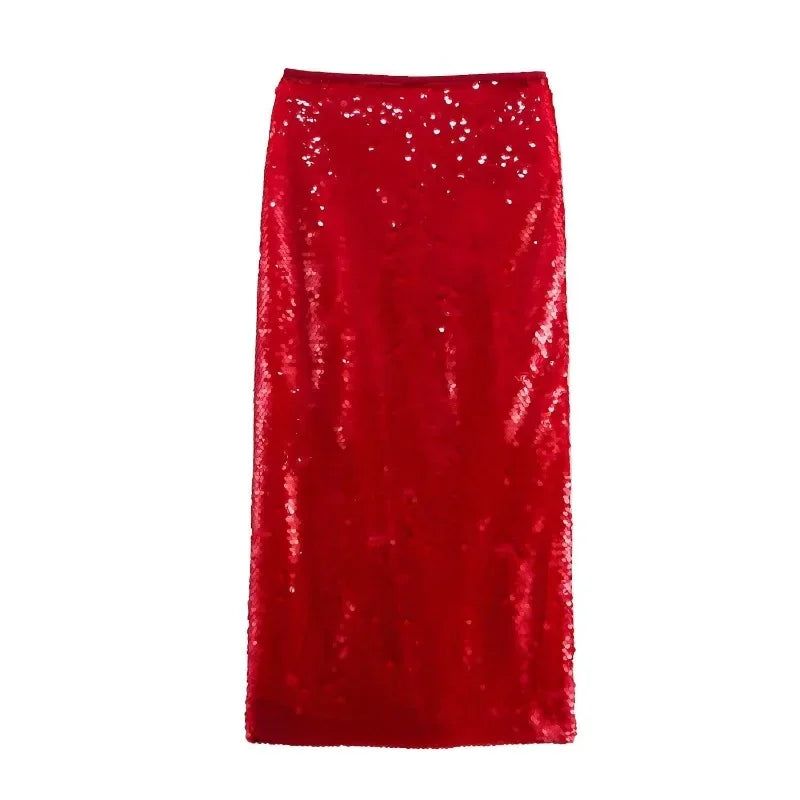 Mini Saias para Mulheres Roupas Moda Roupas Sexy Streetwear Dança Bling Lantejoulas Garotas Gostosas