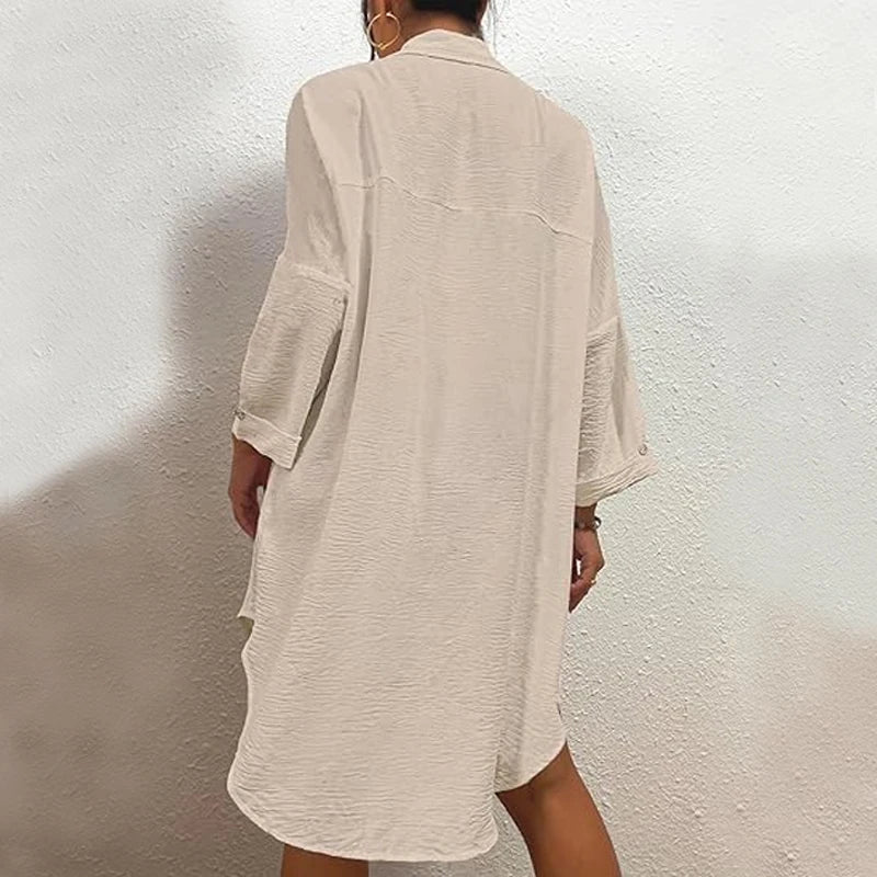 Blusa de maiô moderna feminina, camisa com botões e vestido top