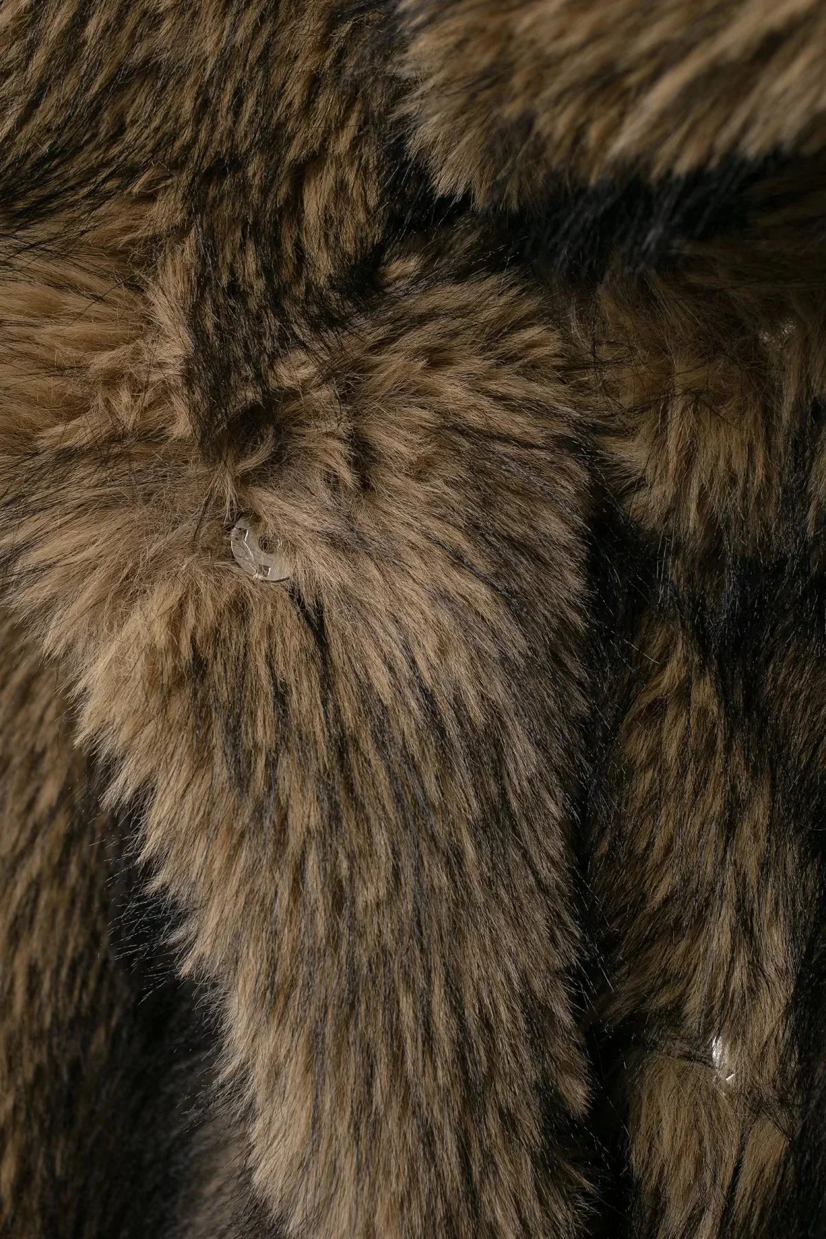 KONDALA 2026 Spring Summer Casual Faux Fur Brown Women Warm Jackets Valentine‘s Day Turn Down Collar Oversized Elegant Coats