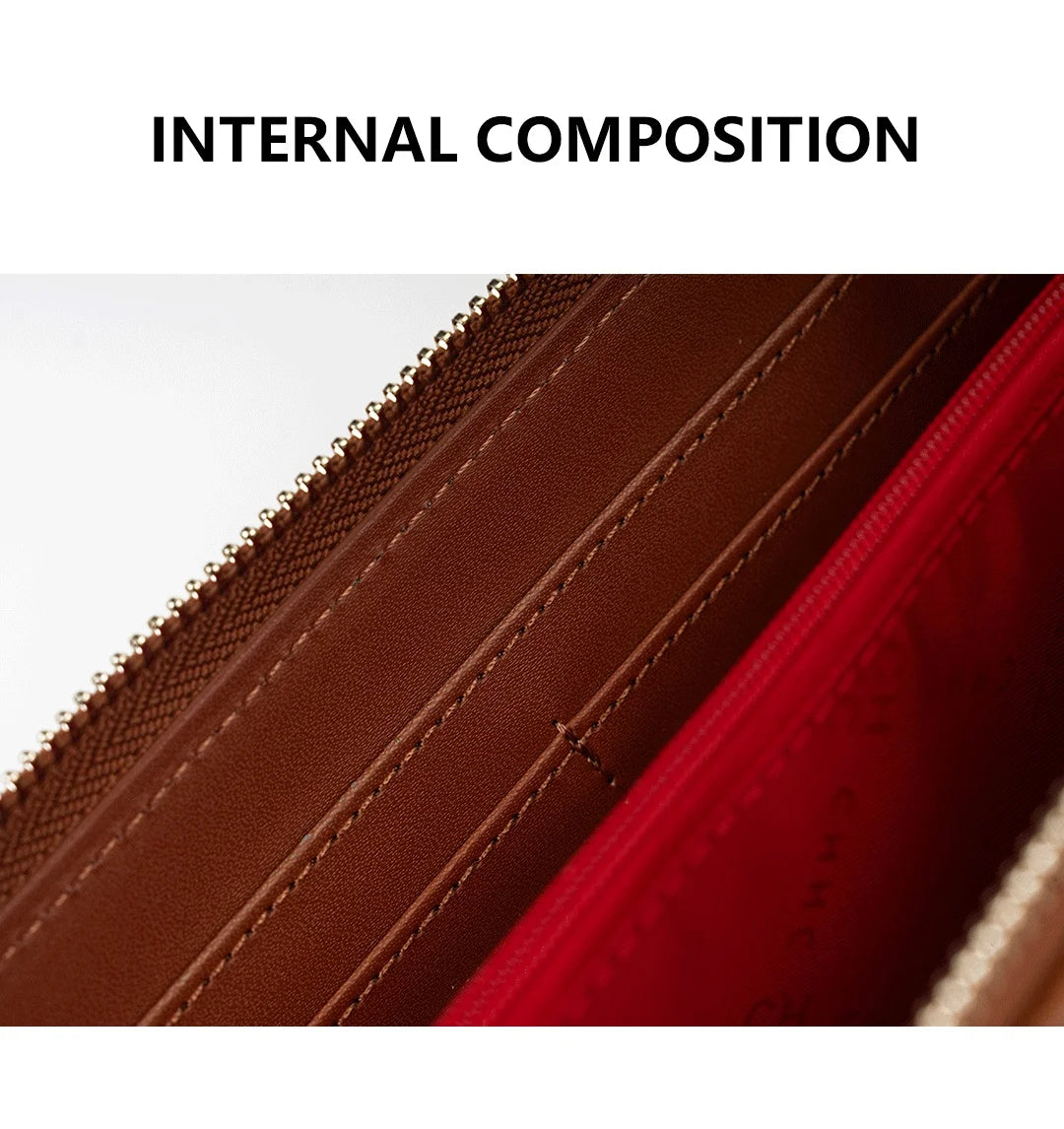 CH Luxury Brand Wallet High-quality Exquisite Portable Compact Elegant Classic Fashionable Wallet Women