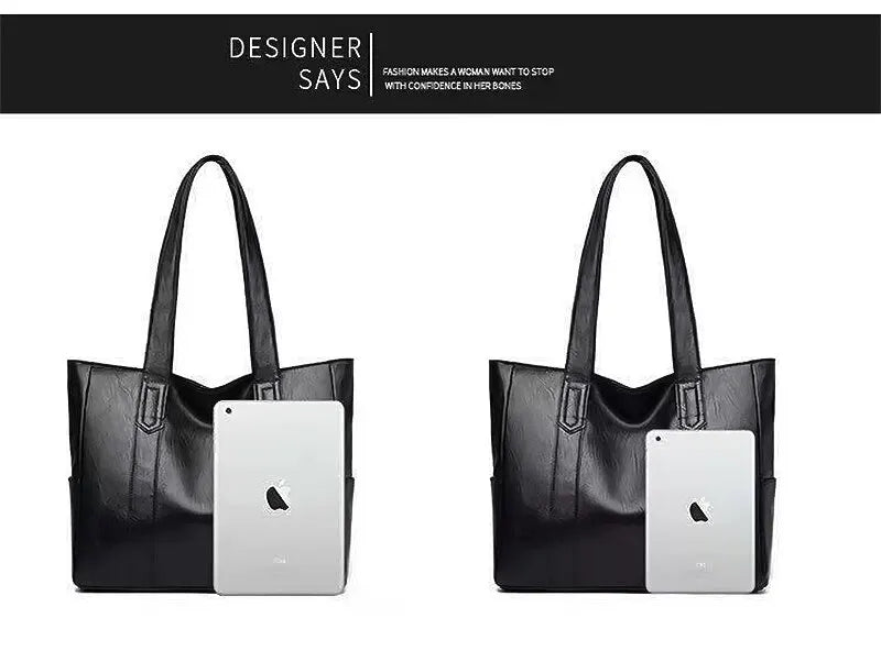 Bolsa vintage grande, bolsa de ombro vegana retrô, bolsa casual feminina para deslocamento diário