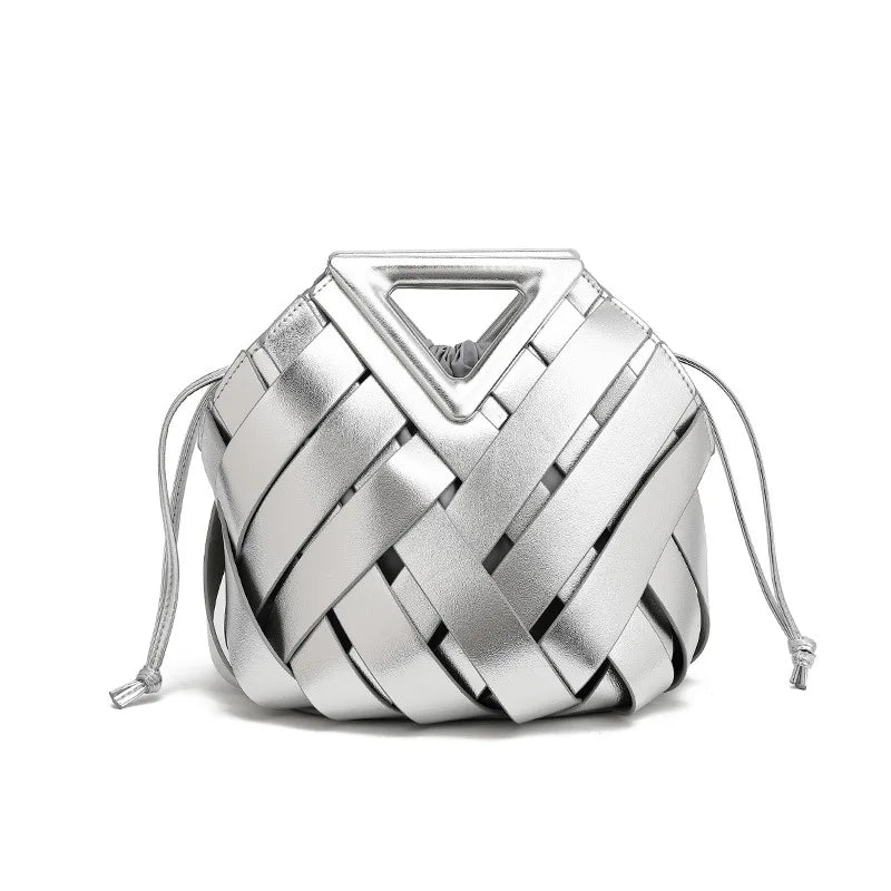 2025 na moda couro vegano tecido sacola para mulheres alça superior bolsas e bolsas moda crossbody bolsa de ombro tote bolsas - CRAVO ROSE