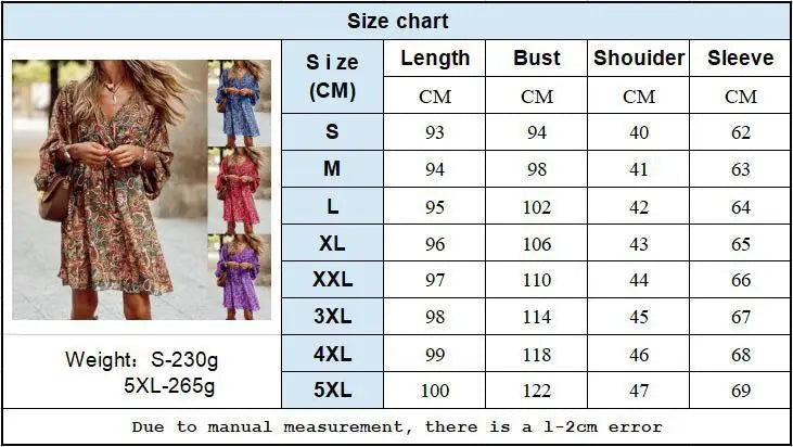 Vestido curto feminino estilo boêmio, com cordão na cintura, gola V, solto, elegante, casual, manga sete quartos