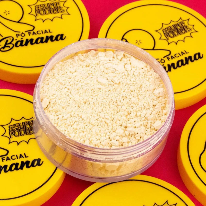 Pó Facial Banana Super Poderes