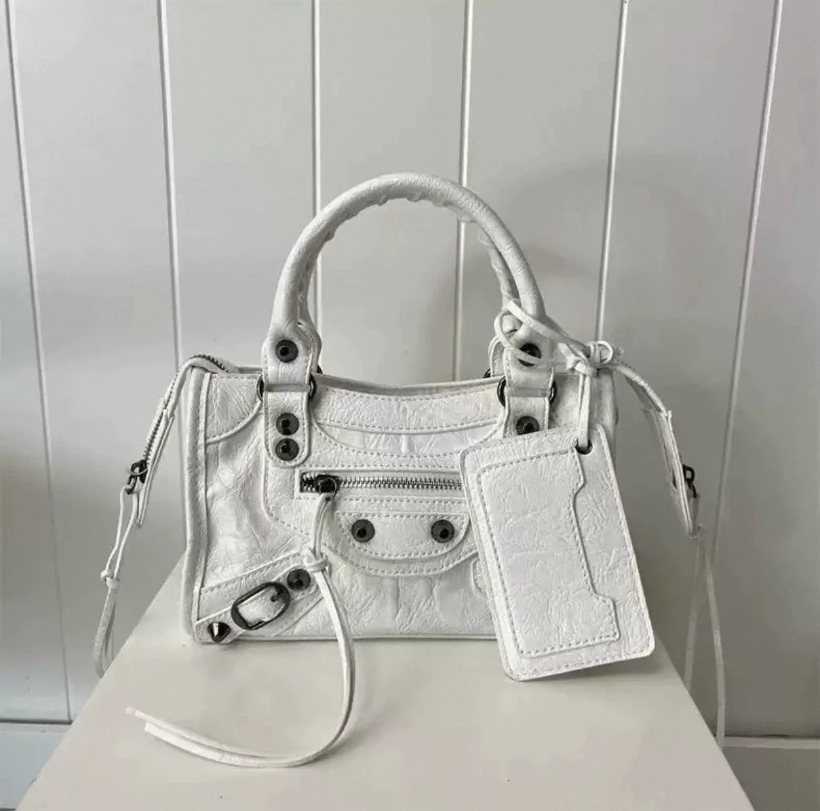 City Motorcycle Shoulder Bag Tote Bag for Women Luxury Designer 2026 Autumn and Winter handbag crossbody Large Capacity
