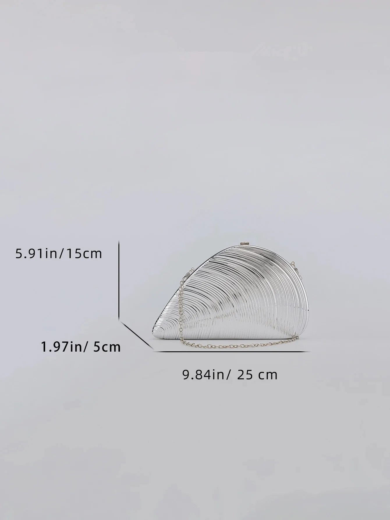 Retro dourado prata metal grande concha saco acrílico novo banquete festa mão com tudo incluído ombro feminino crossbody sacos de noite - CRAVO ROSE