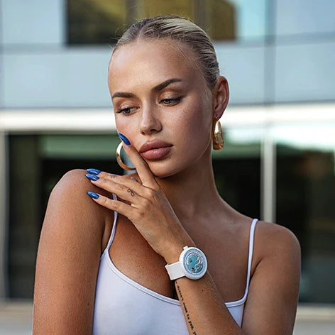 Relógio de pulso mecânico automático CIGA Design para mulheres, relógio de pulso feminino Dinamarca Rose ou relógio de pulso feminino de quartzo japonês, relógio da moda