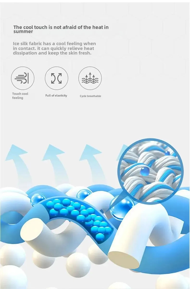 Camiseta masculina de manga curta, de seda gelada e secagem rápida, nova malha respirável, ajuste solto, gola redonda, camisa esportiva casual para o verão