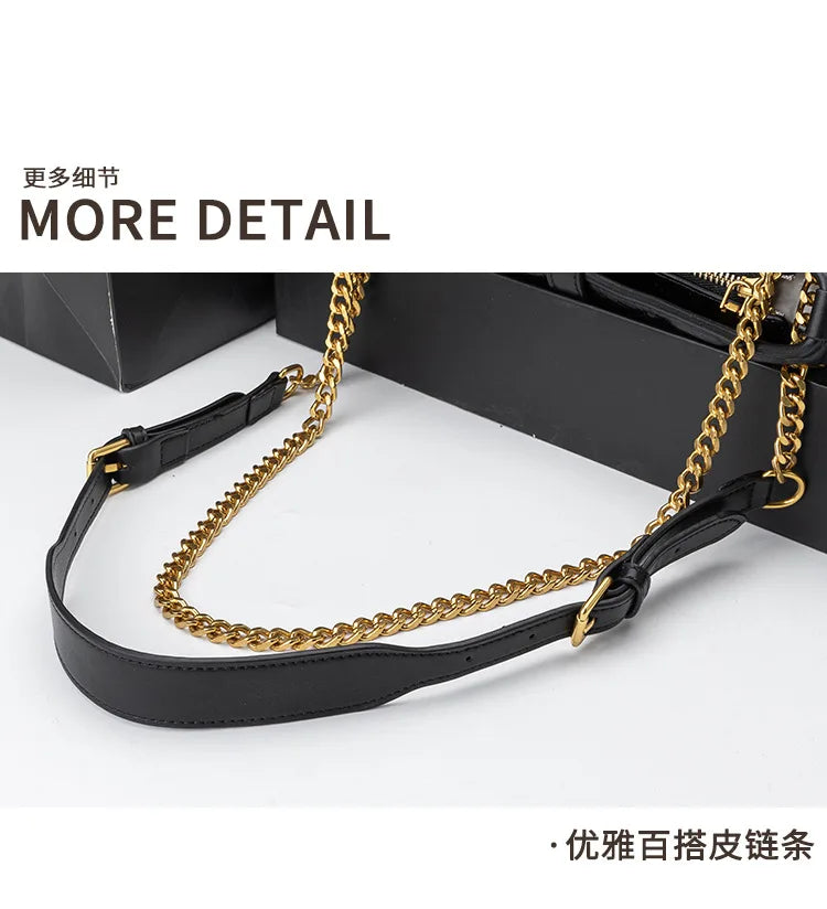 Women's bag niche new shoulder bag high-end messenger bag temperament versatile underarm bag fashion commuter handbag