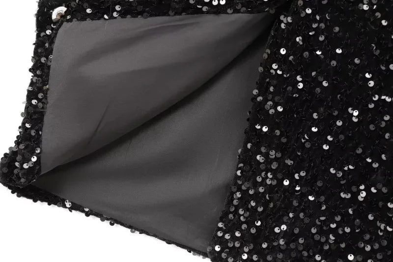 Mini Saias para Mulheres Roupas Moda Roupas Sexy Streetwear Dança Bling Lantejoulas Garotas Gostosas