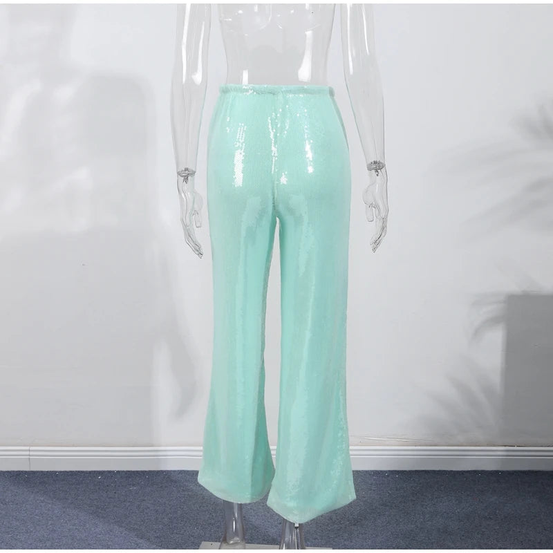 Y2k Hot Fix Rhinestone Cutout Women's Jeans Summer Street Low-rise Wide Leg Loose Denim Pants Lady New Fashion Party Trousers