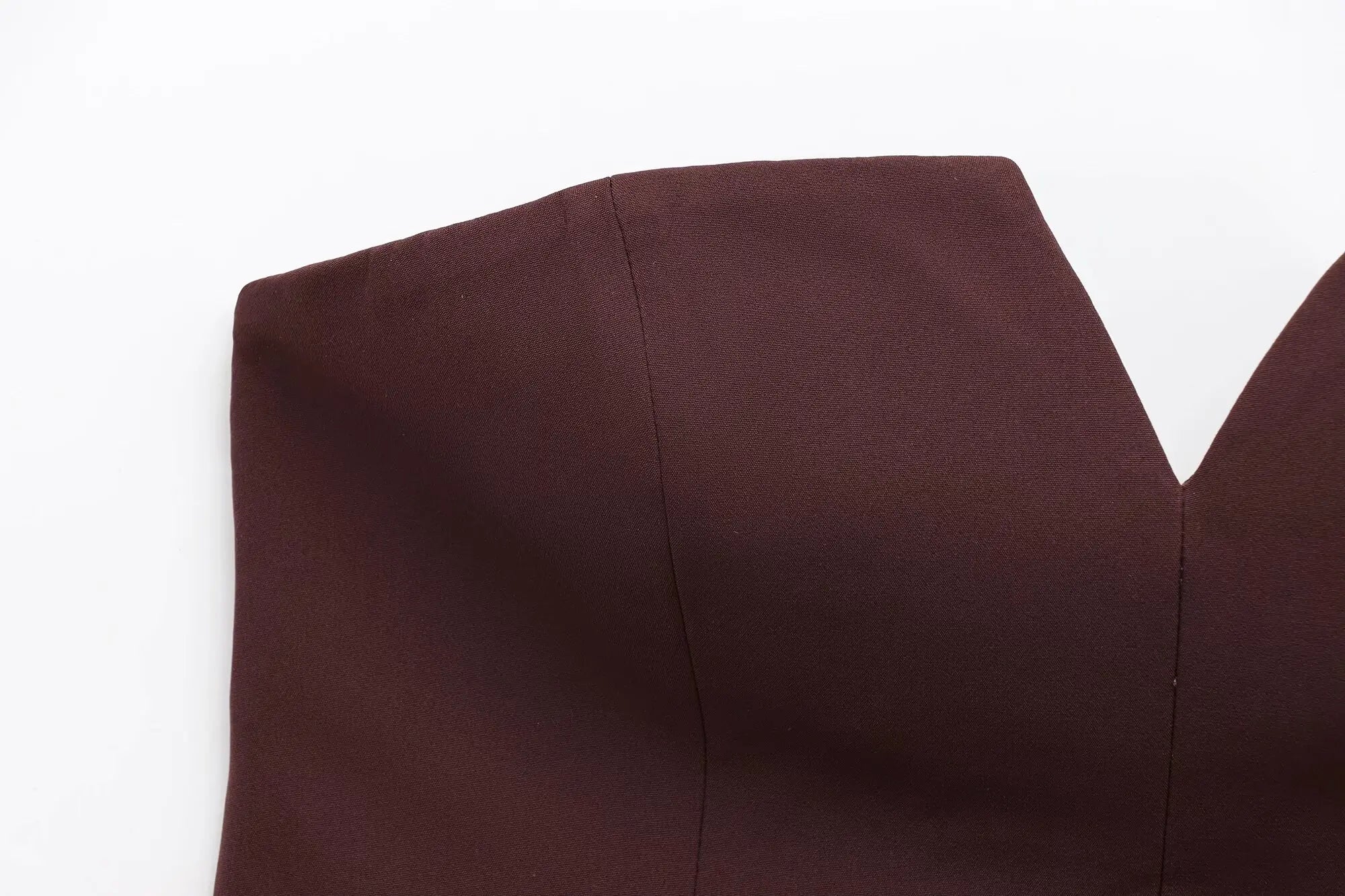 TFMLN Primavera Verão Feminino Sem Alças Crop 2025 Tops Básicos Sem Mangas Escritório Senhora Tops Tendência Rua Clássico Sólido Tops Tubo