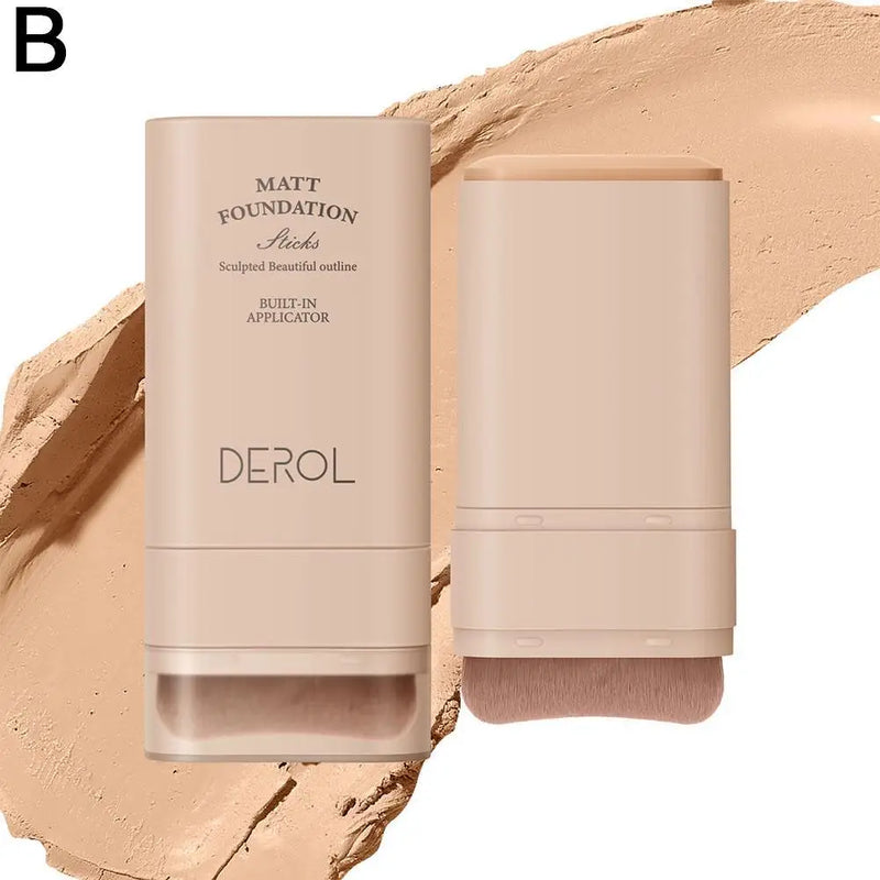 Base em bastão DEROL Eraser com pincel de maquiagem