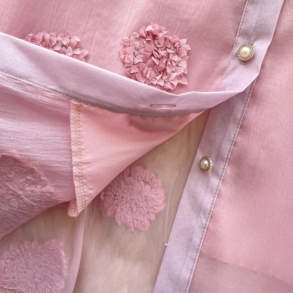 Blusa básica de manga comprida, gola polo vintage, gravata, abotoamento simples, solta, com strass, moda urbana francesa, blusa de outono