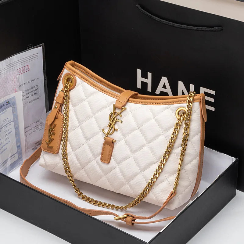 Women's bag niche new shoulder bag high-end messenger bag temperament versatile underarm bag fashion commuter handbag