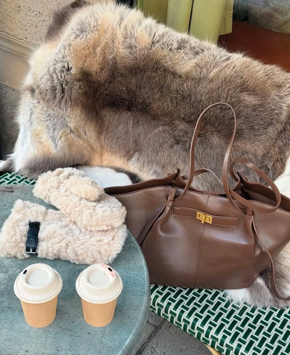 2026 Women's Summer Large Capacity Commuter Tote Bag Female Korean Fashion Luxury Pu Leather Handbags Chic Trend Underarm Bag