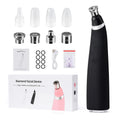 Máquina portátil de microdermoabrasão de diamante, dispositivo de peeling facial, esfoliação a vácuo, removedor de cravos com 4 pontas de peeling de diamante