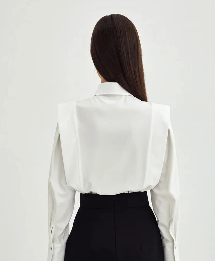 New Women's Shirt 2025 Commuter Versatile Business Long Sleeved Female Shirt Cotton Fabric Elegant Fashion Casual Ladies Tops