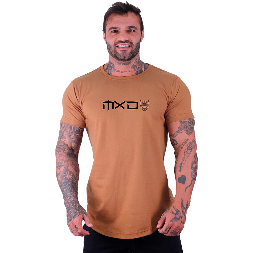 MXD Concept Printed Fitness Workout Fit Lonline T-Shirt