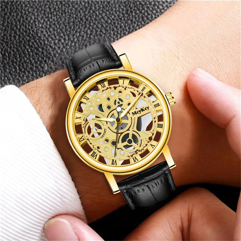 Wrist Watch Men Watches 2023 Top Brand Luxury Wristwatch Men's Clock Quartz Sport Watch Hodinky relogio masculino montre homme - CRAVO ROSE