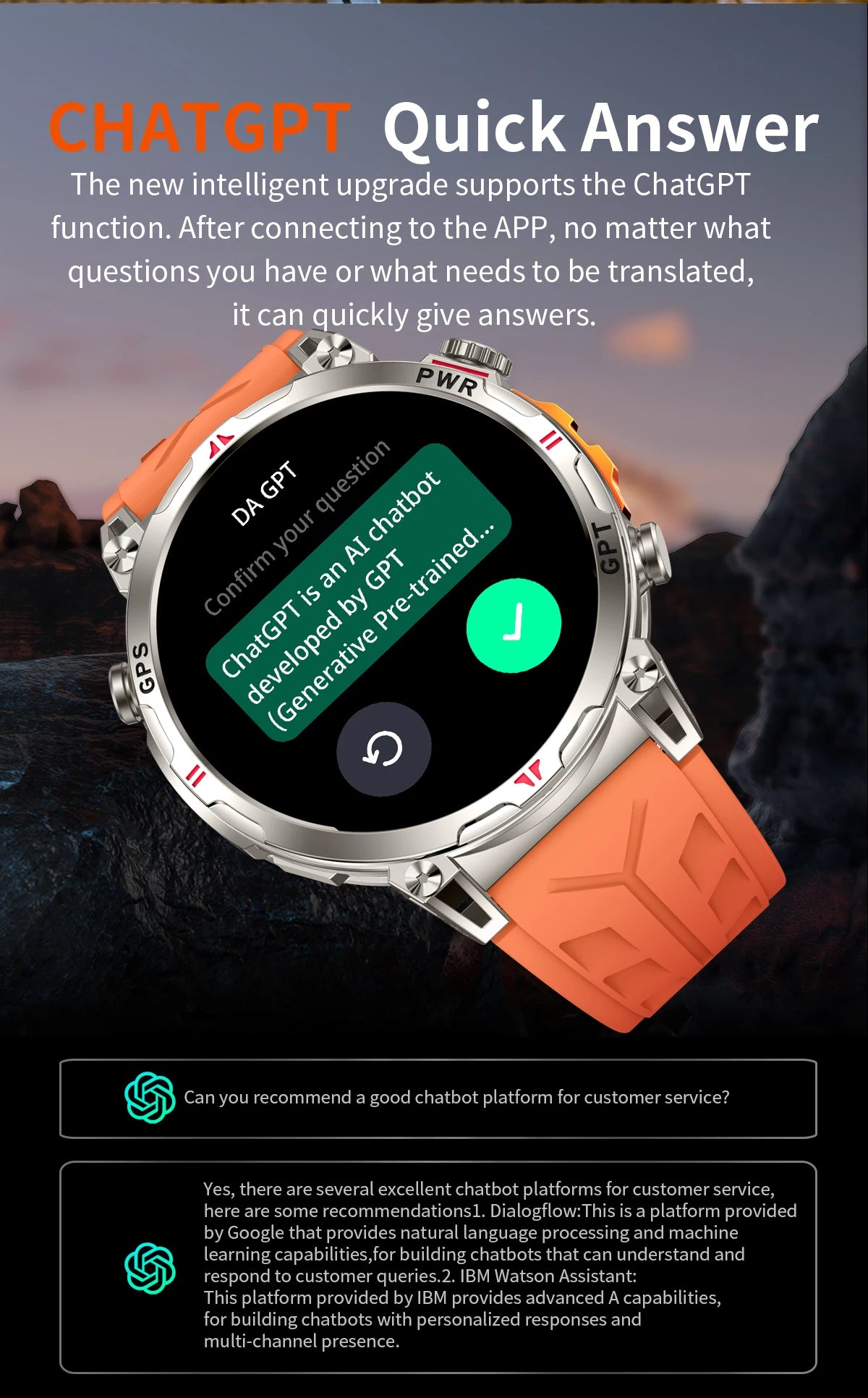 2025New Military T-Rex3 Ultra GPS SmartWatch Built in GPS Compass Altimeter Barometer 5ATM Waterproof 650mAh Sports Bracelet Men