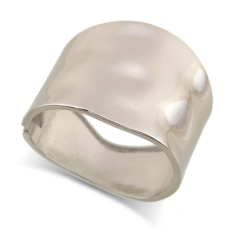 KMVEXO Punk Hip Hop Wide Asymmetric Bangles Bracelets For Women Statement Alloy Bangles Men Jewelry Femme Accessories Manchette