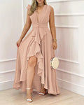 Women's Party Dress 2024 Spring Summer Latest Casual Chic Sexy Diamond Pattern Sliveless Maxi Skinny Evening Vacation Long Skirt