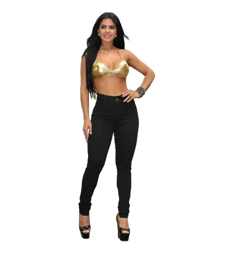 Combo 3 Women Jeans With Lycra High Waist - CRAVO ROSE