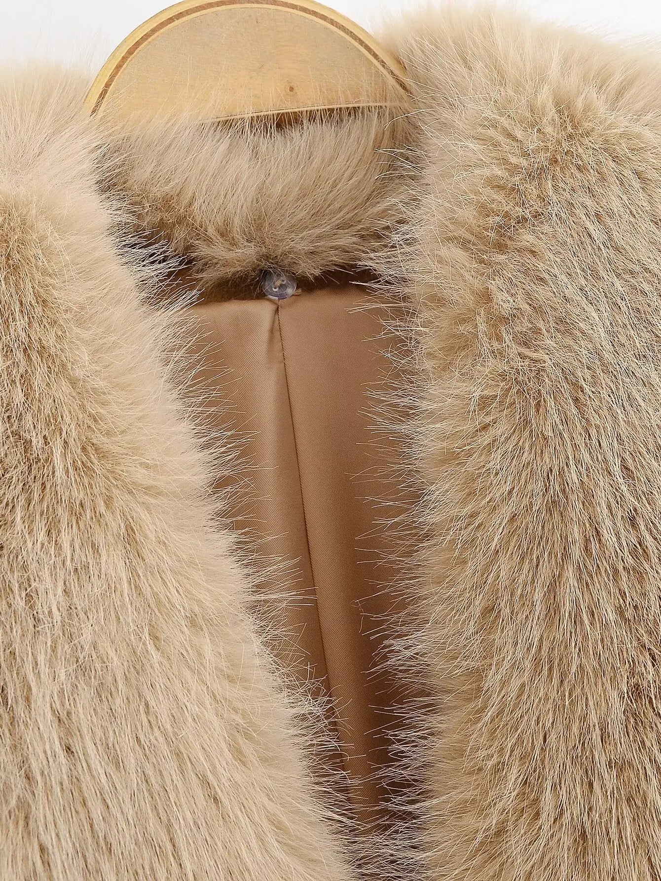 KONDALA Fall Fur Collar Suede Blazer Women's Elegant Buttons Slim Suit Jacket 2025 Autumn Fashion High Street Faux Fur Blazer