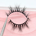 Cílios Visofree Mink Cílios Transparentes Cílios Postiços Transparentes Cílios Postiços Feitos à Mão Cílios Dramáticos Cílios Superiores