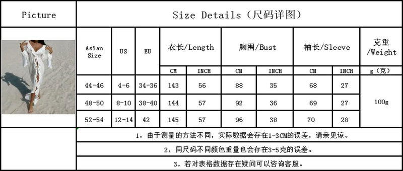 Irregular Ruffles Dress Women's Chic V Neck Long Sleeve Lace Up Beach Dress Summer 2024 Fashion Lady Vacation Cover Up