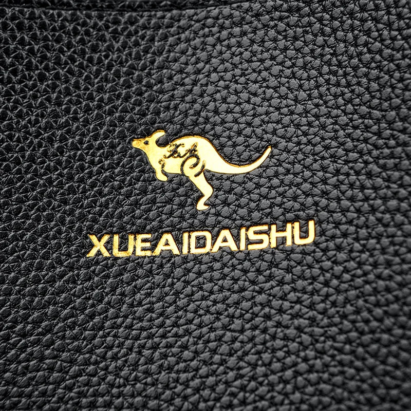 Bolsa de ombro feminina de couro de luxo, bolsa tiracolo fashion com axilas, bolsa carteiro para compras, bolsa grande de capacidade