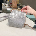 Bolsa de Ombro Corrente Palha Kiss Lock Shell Bolsas Femininas Vintage Designer  Crossbody