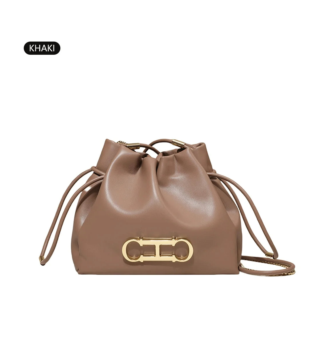 CH Fashionable Commuter Bag High-Quality Solid Color Design Women's Handbag 2026 Classic Style Everyday Women's Small Bag