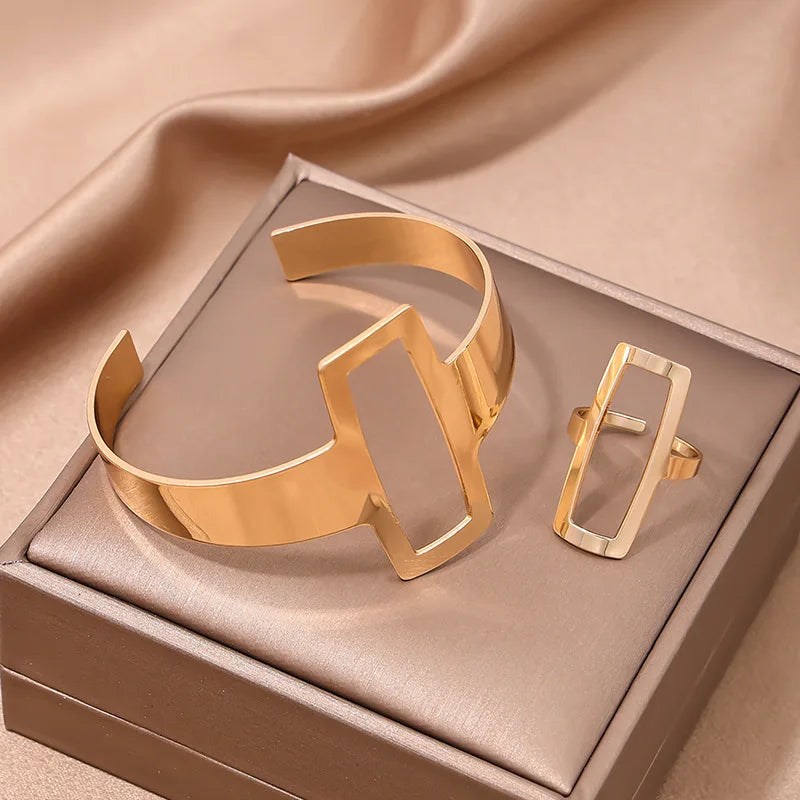 Creative And Exaggerated Bracelet, Niche Design, Cool Open-Ended Bracelet, A Personalized Gift For Your Savage Girlfriend