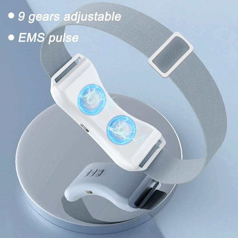 Removedor de queixo duplo, vibração, queixo para cima, massageador facial em V, levantador facial EMS, dispositivo de beleza, cinto modelador de lifting facial em V