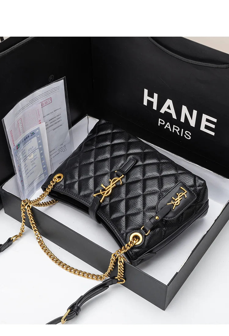 Women's bag niche new shoulder bag high-end messenger bag temperament versatile underarm bag fashion commuter handbag