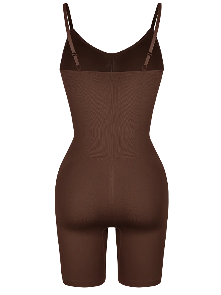 SLIMBELLE Women's Full Body Shaper Bodysuits Tummy Control Butt Lifter Slim Underwear Shapewear Thigh Slimmer Shorts One-Piece