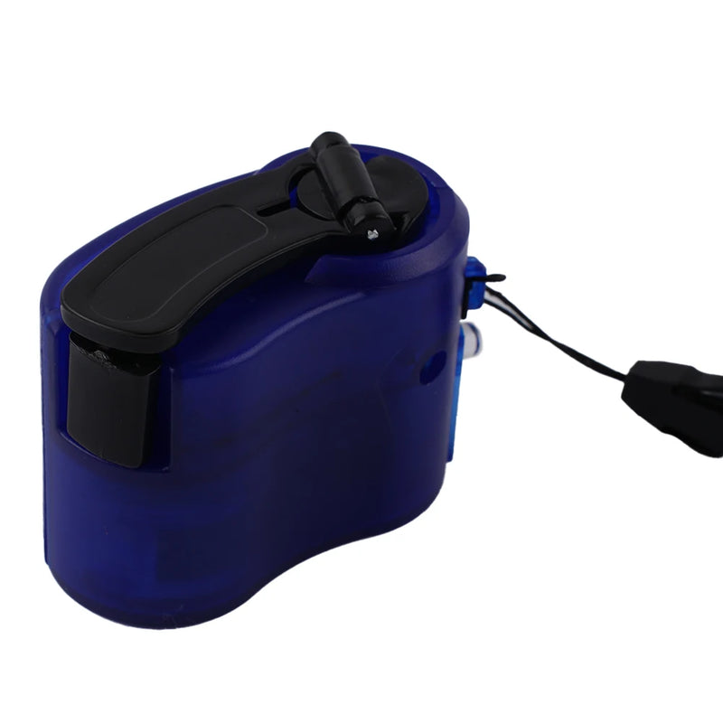 Carregador de manivela USB 1 peça, gerador manual, dínamo móvel, carregador de emergência, ferramenta portátil para atividades ao ar livre
