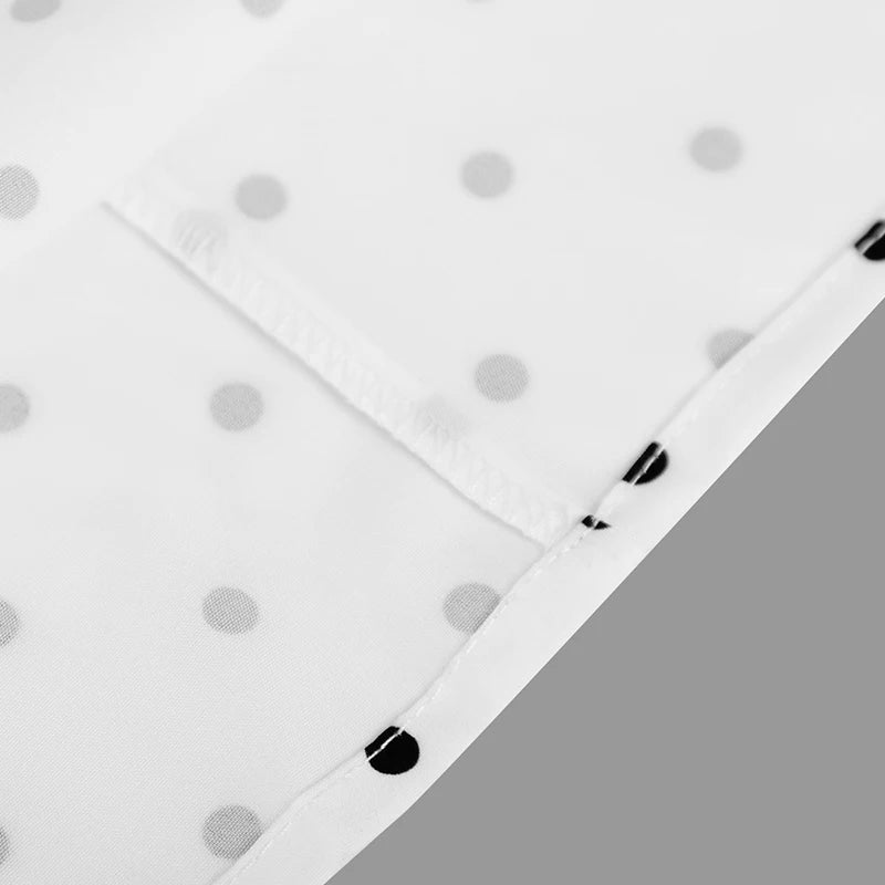 Women New Long Dresses Summer Elegant Upgraded Version Casual Polka Dots Party Dress Graceful Holiday Casual Slim Female Dresses