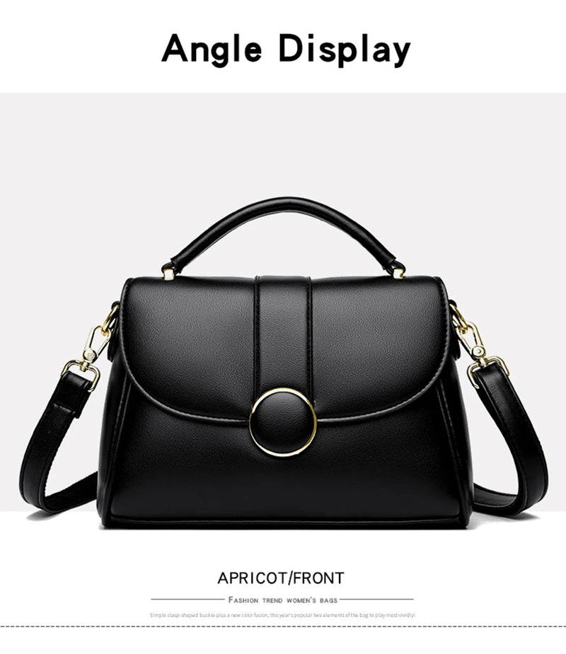 Fashion Solid Color  Women Crossbody Luxury Female Shoulder Designer New Handbag Ladies Tote Sac A Main Feminina