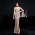 YIDINGZS Women Sequin Evening Dress Sexy Party Maxi Dress - CRAVO ROSE