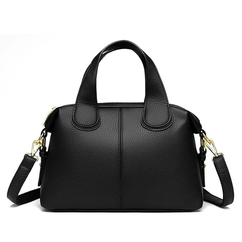 Bolsa feminina de couro de luxo, designer de moda, bolsa transversal de ombro para mulheres, bolsas femininas de marca de alta qualidade, novas