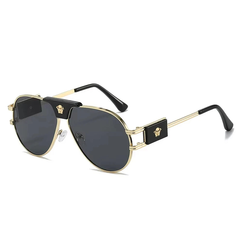 2024 Luxury Men'S Polarized Sunglasses Driving Sunglasses For Men Women Brand Designer Male Vintage Black Pilot Sunglasses Uv400