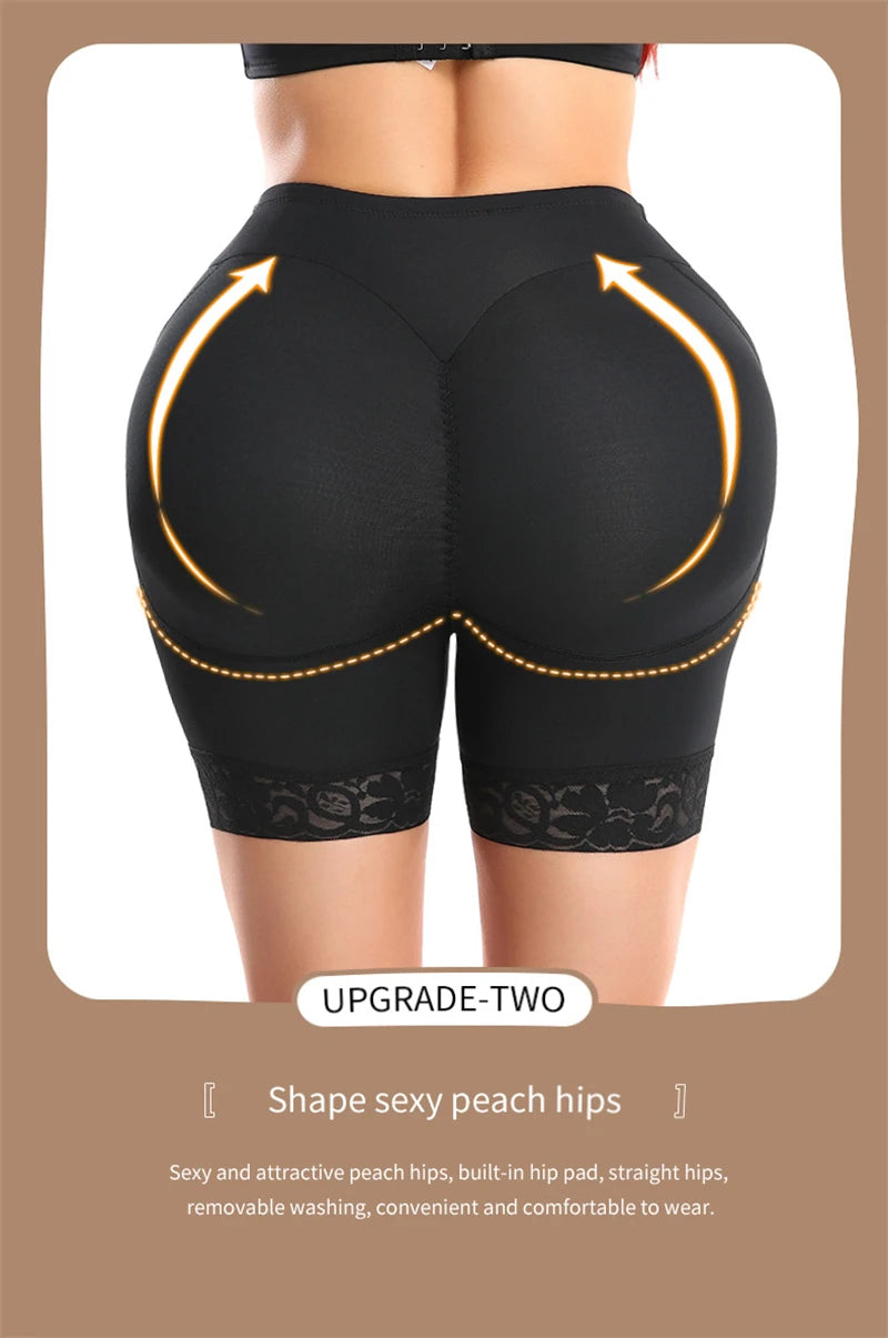 Calcinha modeladora para levantar o bumbum, bumbum falso, modelador de quadril, modelador de cintura, controle da barriga, modelador corporal, fajas